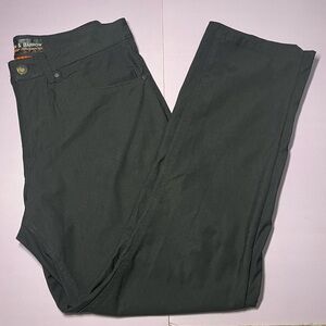 Hudson & Barrow 32x30 Performance Tech Pants Button Front Trouser Work Black